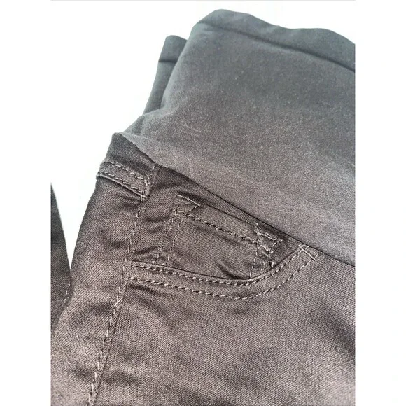Motherhood Women's Maternity Jeans Dark Brown Stretch Size XSmall NWOT - Picture 2 of 6